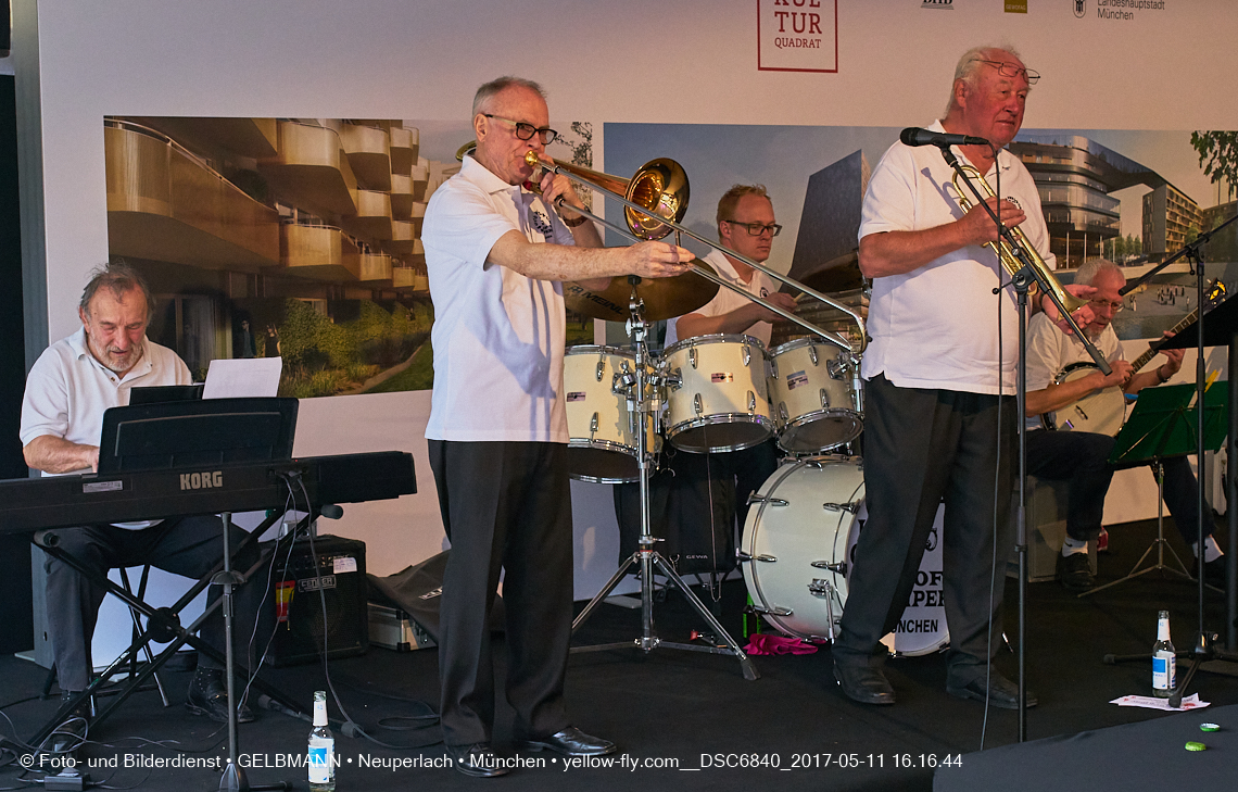 11. Mai 2017 - Grundsteinlegung für die LOGE und dem Kulturquadrat in Neuperlach